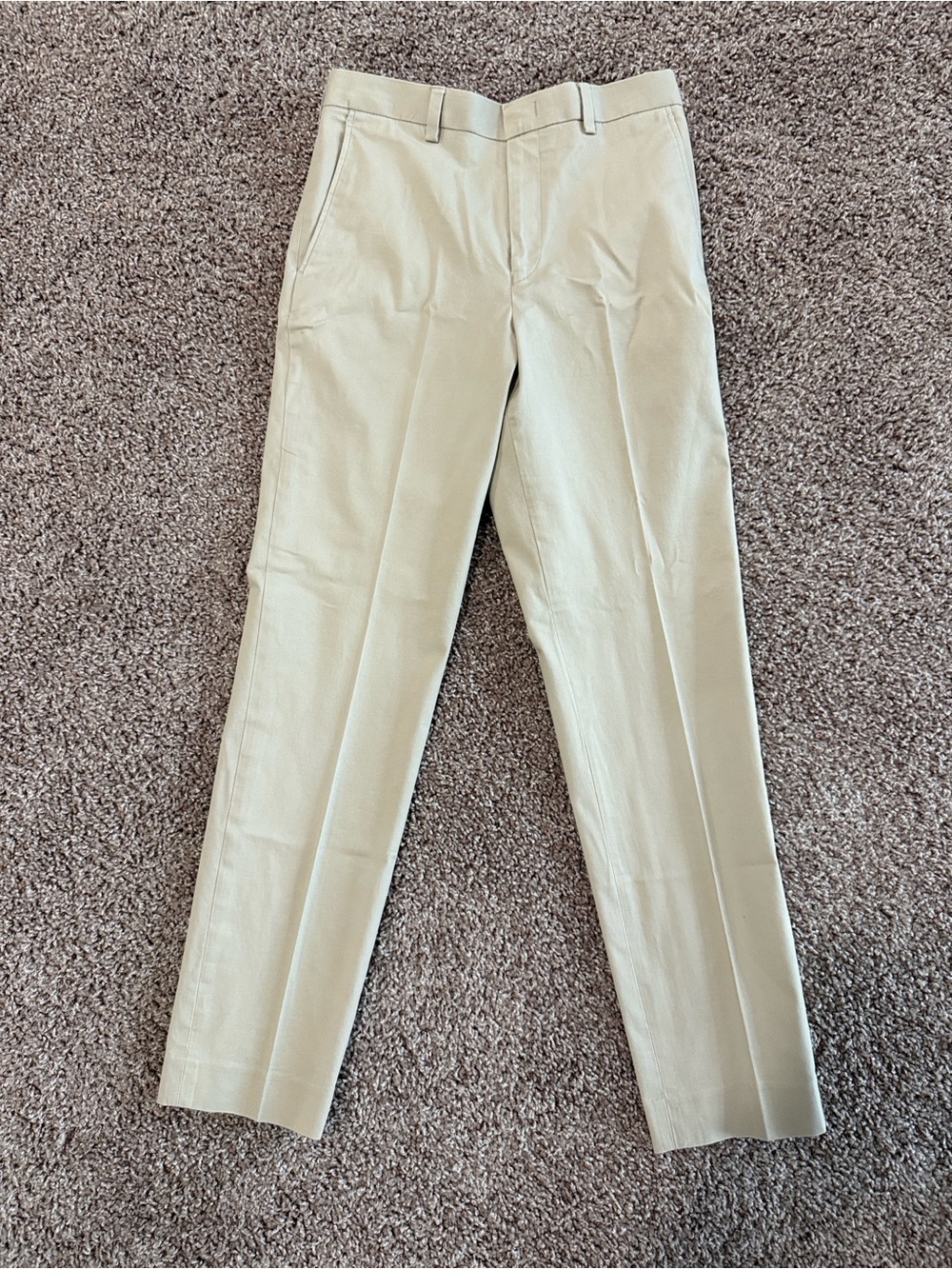 Kids Ralph Lauren Khaki Straight Dress Pants